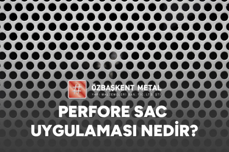 Perfore Sac Uygulaması Nedir?